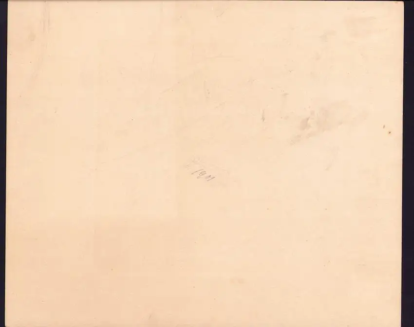 Fotografie 1901, Expedition Forscher Erich von Drygalski im Eisbärfell bei Antartkisexpedition auf dem Schiff Gauss 1