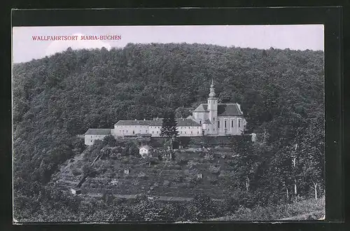 AK Lohr / Main, Gesamtansicht des Klosters Maria-Buchen