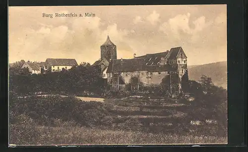 AK Rothenfels a. Main, Burg Rothenfels