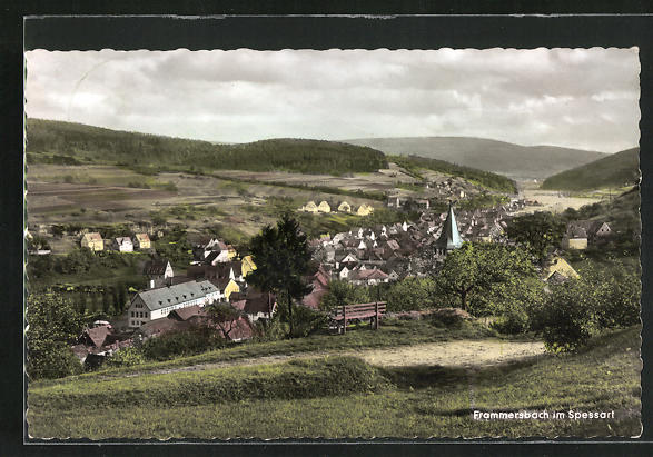 AK Frammersbach im Spessart, Teilansicht Nr. 10300924 - oldthing  Ansichtskarten: Bayern