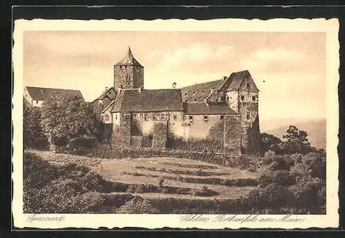 AK Rothenfels am Main / Spessart, Schloss Rothenfels