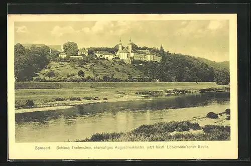 AK Rothenfels / Main, Ehemaliges Augustinerkloster Schloss Triefenstein