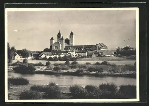 AK Münsterschwarzach, Benediktinerabtei Westseite