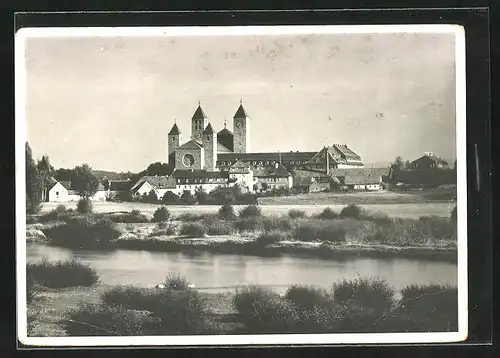 AK Münsterschwarzach, Benediktinerabtei Westseite