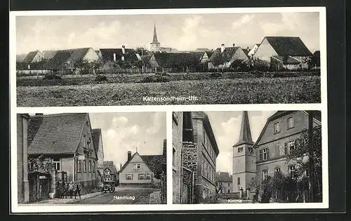 AK Kaltensondheim-Ufr., Kirche, Handlung