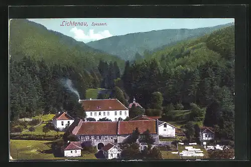 AK Lichtenau / Spessart, Hotel Hochspessart im Walde
