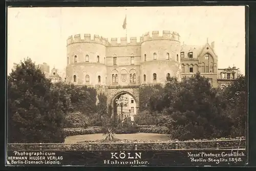 Foto-AK NPG Nr. 82164: Köln, Hahnentor