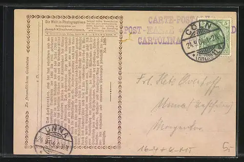 Foto-AK NPG Nr. 82164: Köln, Hahnentor