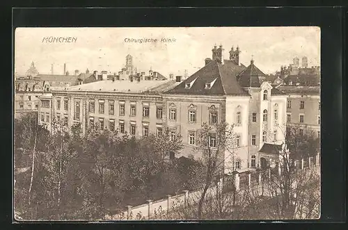 AK München-Bogenhausen, Aussenansicht Chirurgische Klinik