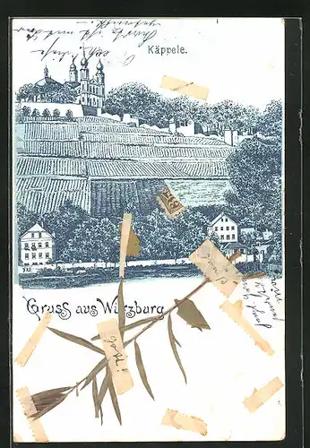 Lithographie Würzburg, Käppele
