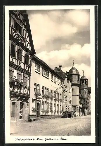 AK Stadtprozelten a. Main, Gasthaus zum Adler