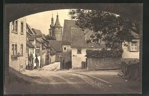 AK Kitzingen, Alte Poststrasse