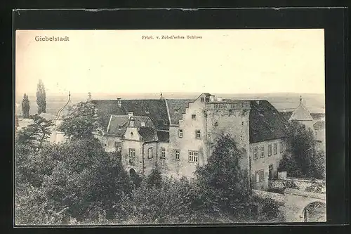 AK Giebelstadt, Frhrl. v. Zobel`sches Schloss