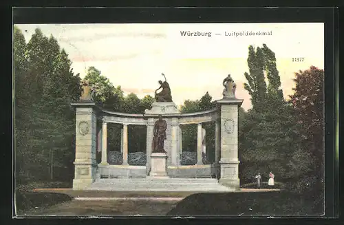 AK Würzburg, Luitpolddenkmal