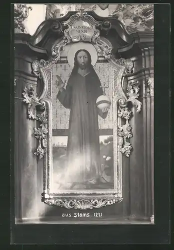 AK Stams, Gemälde von Jesus