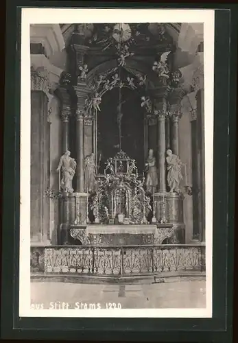 AK Stams, Altar in der Pfarrkirche