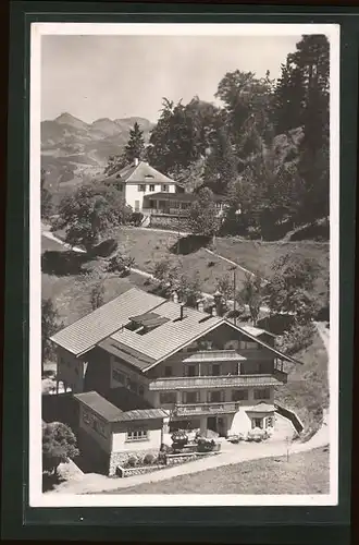 AK Kufstein, Hotel Hinterduxerhof aus der Vogelschau