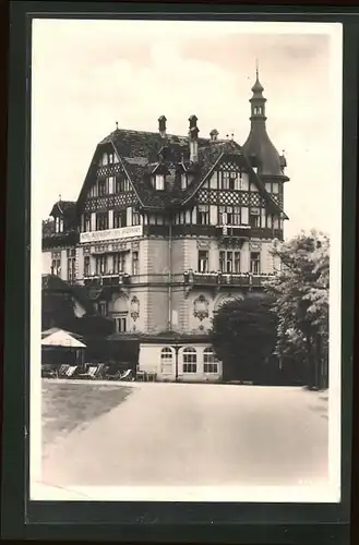 AK Karlsbad, Hotel & Cafe-Restaurant Jägerhaus