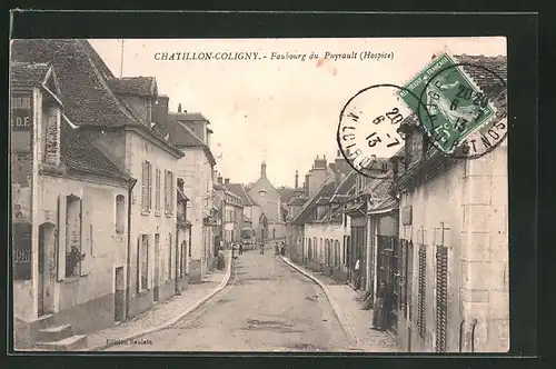 AK Chatillon-Coligny, Faubourg du Puyrault