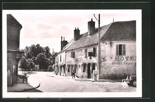 AK Cerdon-du-Loiret, Place du Marché