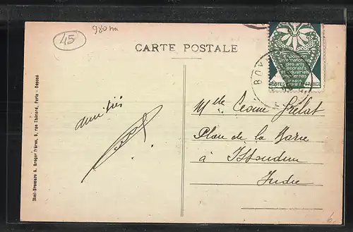 AK Barville, Rue principale