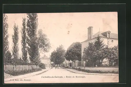 AK Corbeilles-du-Gatinais, Route de Montargis