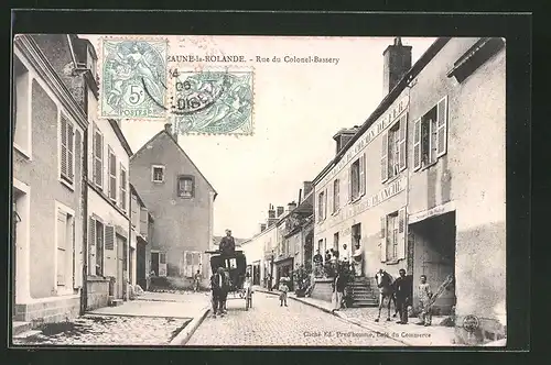 AK Beaune-la-Rolande, Rue du Colonel-Bassery