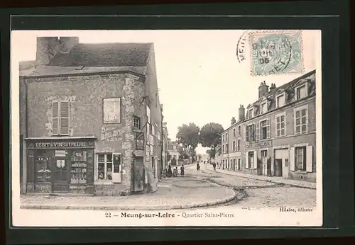 AK Meung-sur-Loire, Quartier Saint-Pierre