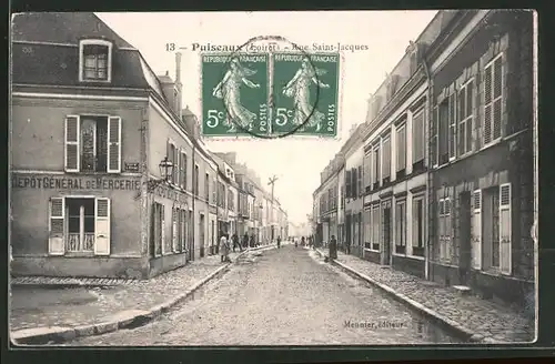 AK Puiseaux, Rue Saint-Jacques