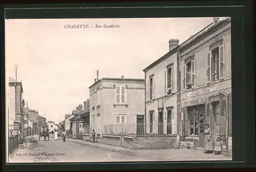 AK Chalette, Rue Gambetta