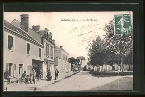 AK Corbeilles, Rue de l'Église