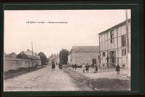 AK Artenay, Route de Chartres