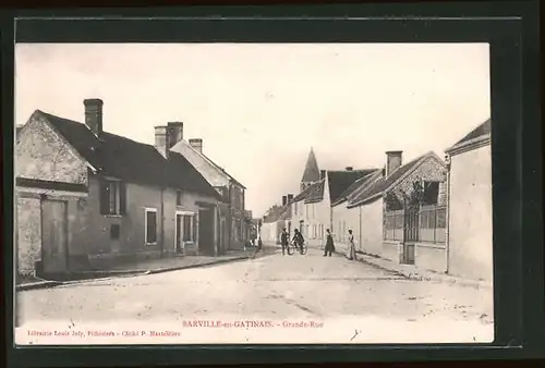 AK Barville-en-Gatinais, Grande-Rue