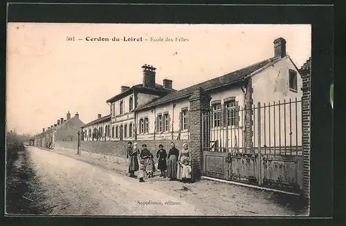 AK Cerdon-du-Loiret, Ecole des Filles