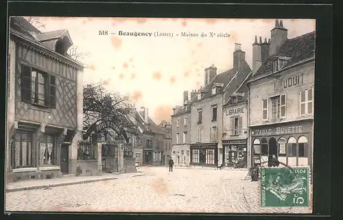 AK Beaugency, Maison du X. siecle