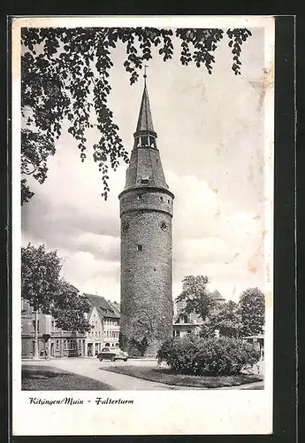 AK Kitzingen a. M., Blick zum Falterturm