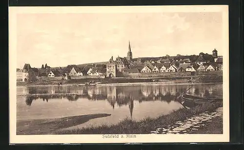 AK Sulzfeld a. Main, Teilansicht und Boot