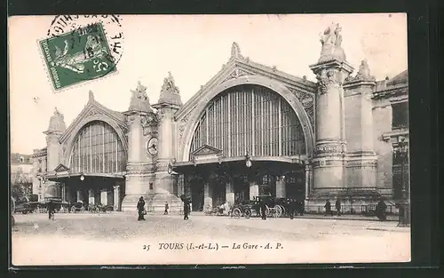 AK Tours, La Gare, Bahnhof