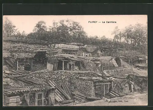 AK Flirey, La Carriére, Steinbruch