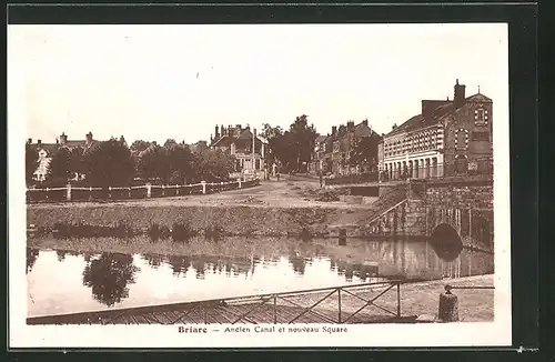 AK Briare, Ancien Canal et nouveau Square