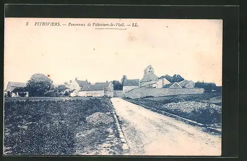 AK Pithiviers, Panorama de Pithiviers-le-Vieil
