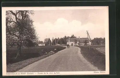 AK Neuville-aux-Bois, Route de la rive du bois