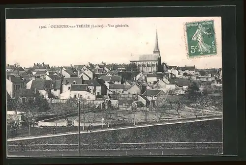 AK Ouzouer-sur-Trézée, Vue générale