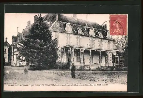 AK Montcresson, Chateau de La Foret, residence du Maréchal de Mac-Mahon