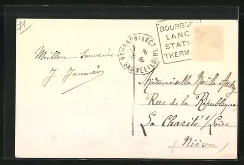 AK Bourbon-Lancy, Un Coin de St-Léger