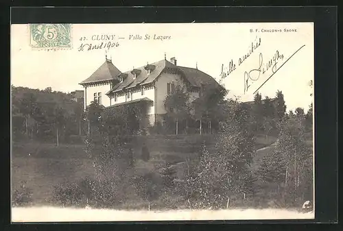 AK Cluny, Villa St-Lazare