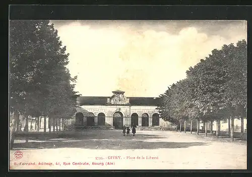 AK Givry, Place de la Liberté