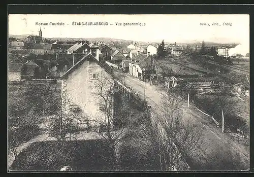 AK Étang-sur-Arroux, vue panoramique