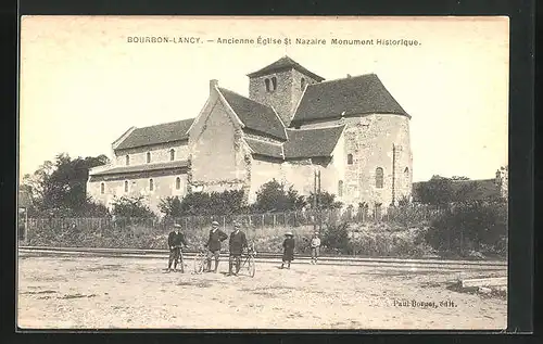 AK Bourbon-Lancy, Ancienne Eglise St-Nazaire Monument Historique
