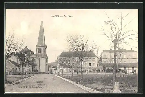 AK Givry, La Place